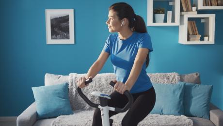 thumbnail of An Exercise Bike Can Provide a Great Home Workout