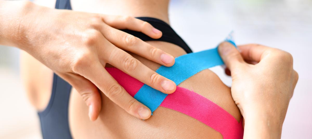 banner of Protecting Muscles and Joints Can Involve the Use of Kinesiology Tape